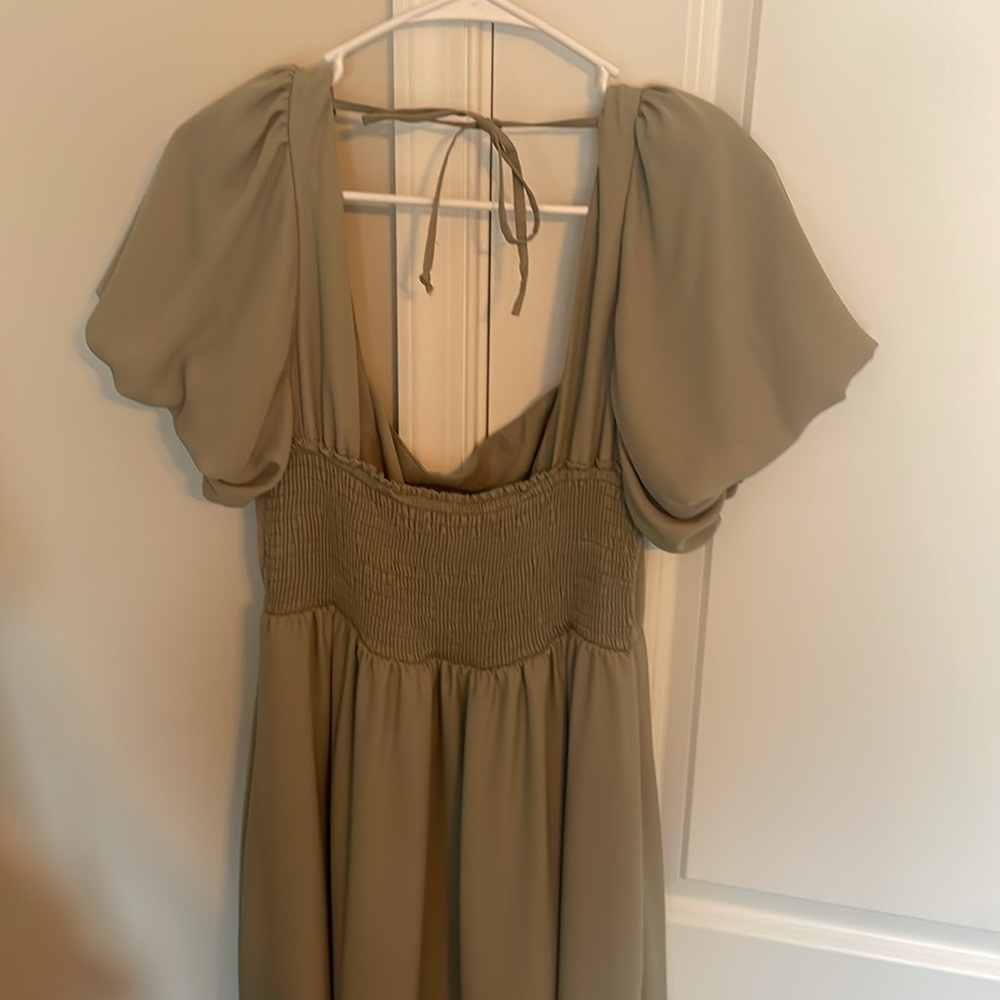 Nora maxi dress- XL worn once as a bridesmaid. Only the length was altered.